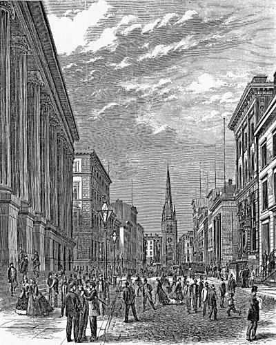 Wall Street, 1866
